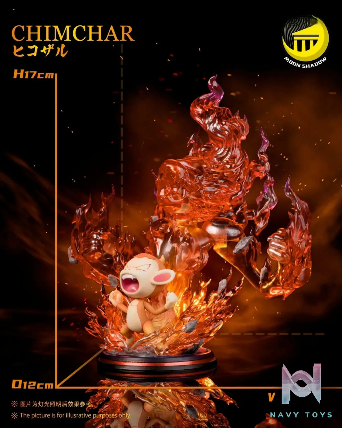 Moon Shadow Studio – Pokémon Awakened Series Chimchar