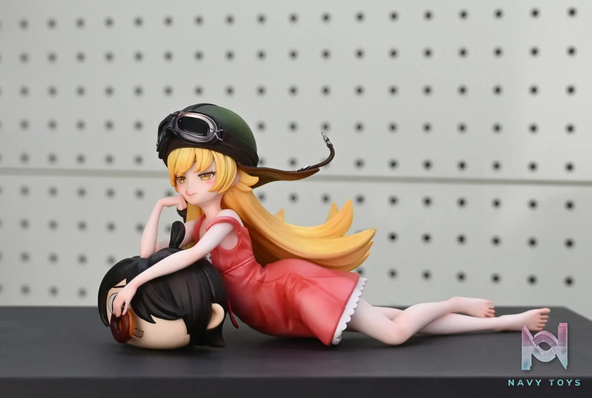 QuietArt Studio – Shinobu Oshino Pink Dress Bakemonogatari
