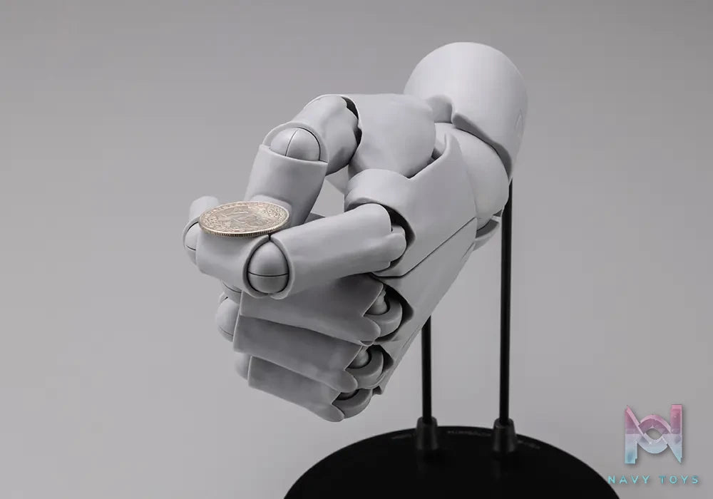 Kotobukiya – Artist Support Item Hand Model 1/1 L Grey & White AT029 AT030 (Licensed)