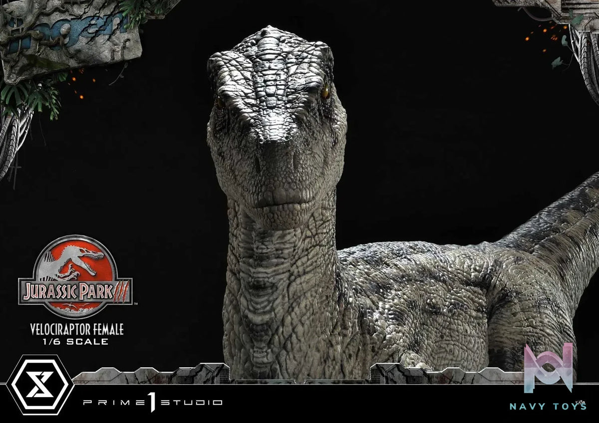 Prime 1 Studio – Legacy Museum Collection Jurassic Park III (Film) Velociraptor Female LMCJP-11 LMCJP-11S (Licensed)