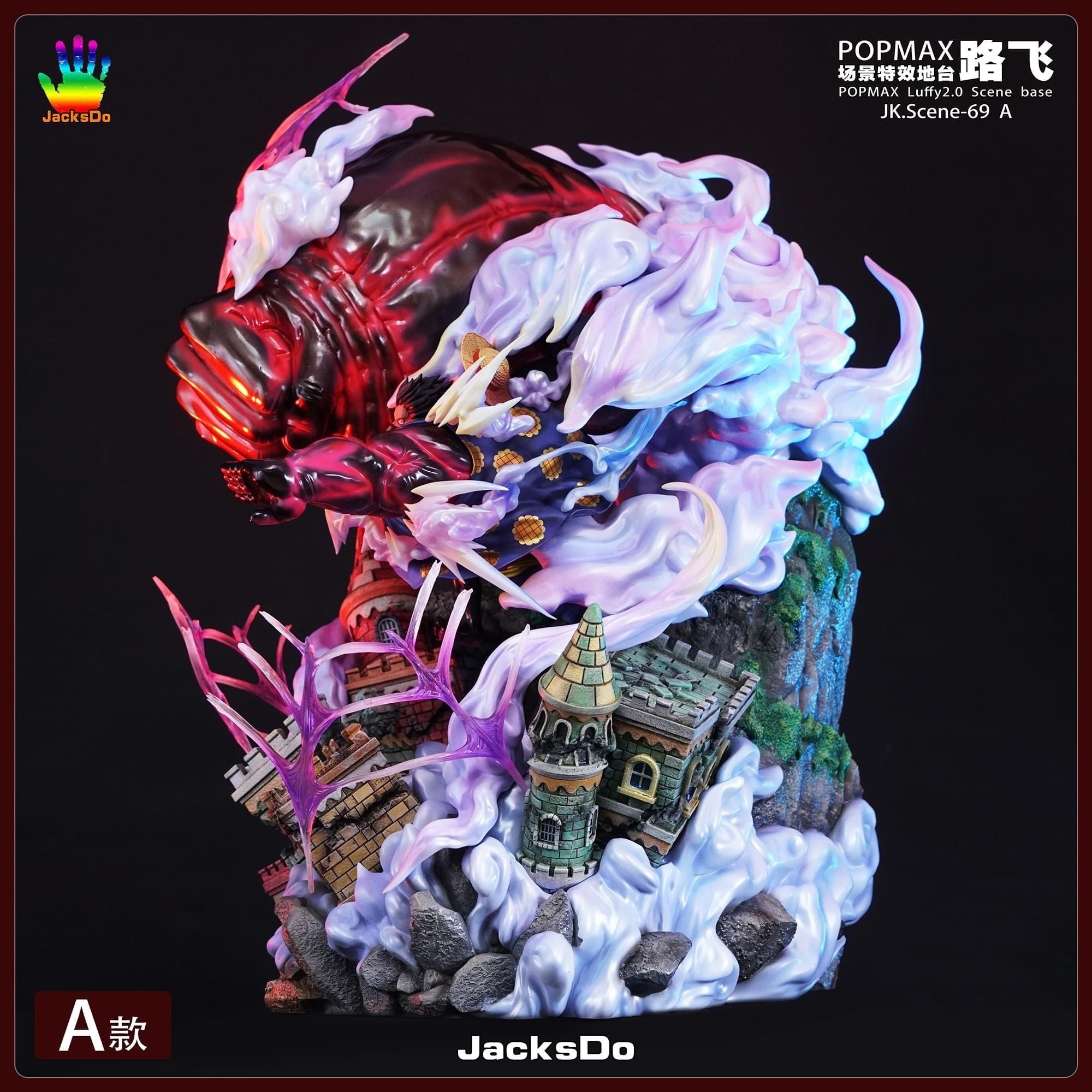 Base Luffy Gear 4 Ver A resin statue Jacksdo Studio anime figure