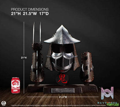 Premium Collectibles studio – Shredder Life-Sized Stainless Steel Armor Set (Licensed)