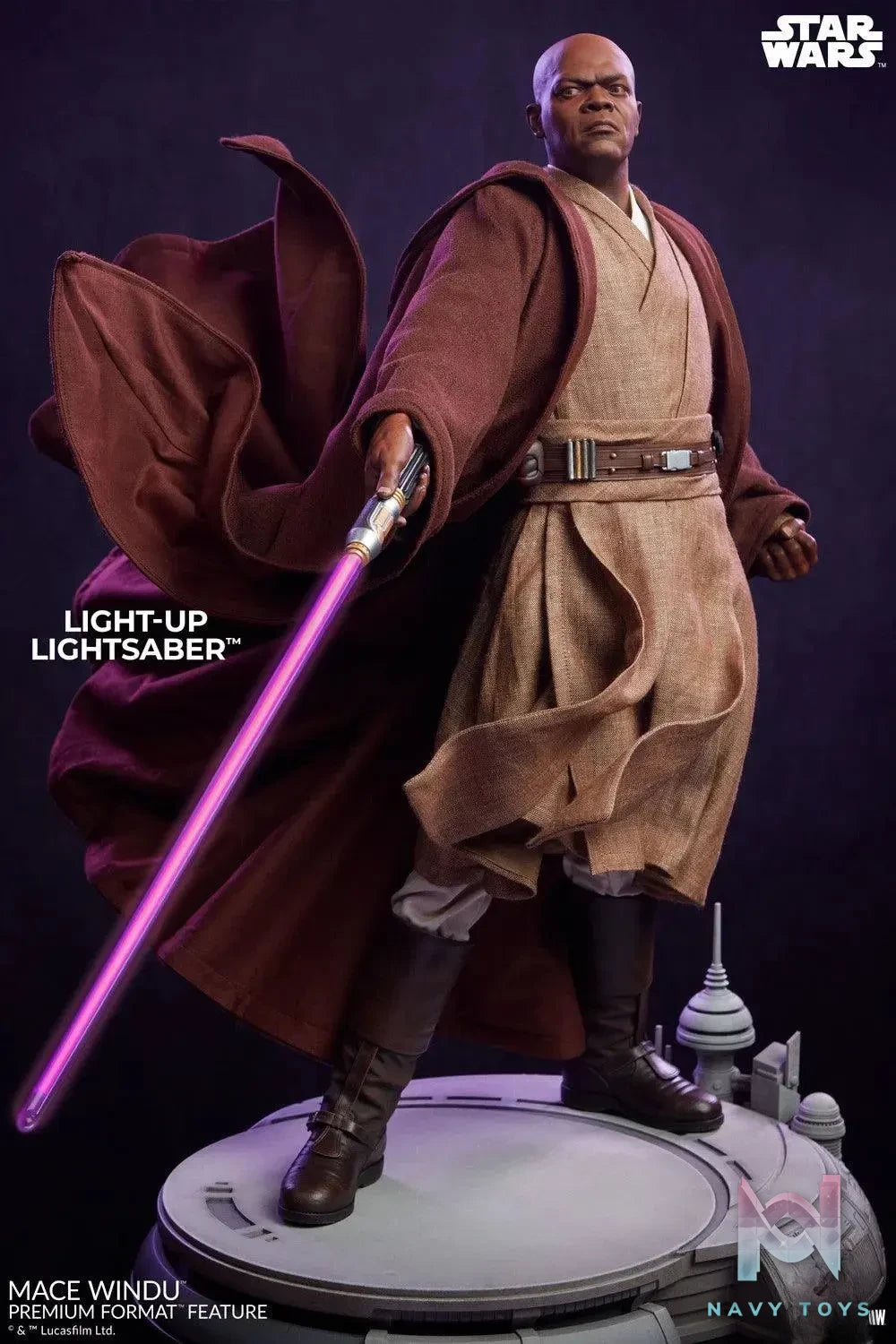 Iron Studio – Star Wars 1/10 Clone Mace Windu Statue (Licensed)