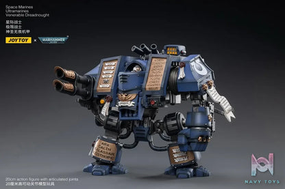 JOYTOY – Warhammer series 1/18 Space Marines Ultramarines Venerable Dreadnought JT2467 (Licensed)