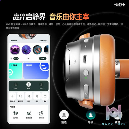 SONGX – Maiduo Limited Dual-Screen Over-Ear Noise-Canceling Headphones Ling Cage (Licensed)