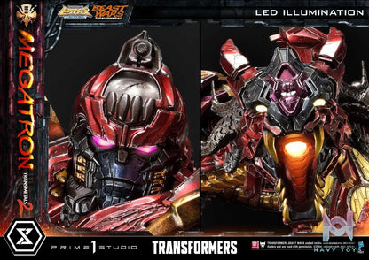 Prime 1 Studio – Premium Masterline Beast Wars: Transformers Megatron Transmetal 2 PMTFBW-03 PMTFBW-03DX PMTFBW-03DXS (Licensed)