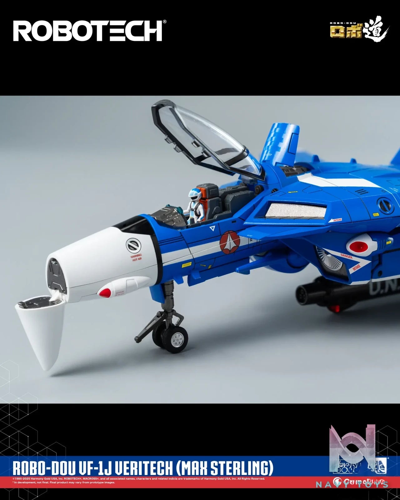 Threezero – ROBO-DOU ROBOTECH VF-1J Veritech (Max Sterling) (Licensed)