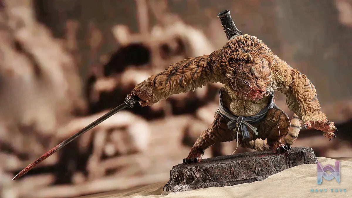 Game Science – Black Myth: Wukong 1/4 Scale Full-Body Statue Collectible Tiger Vanguard (Licensed)