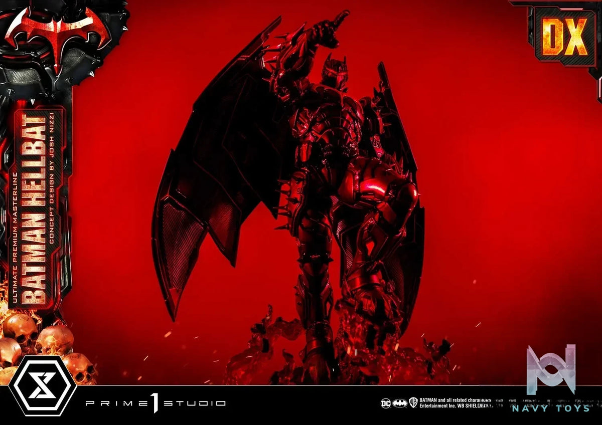 Prime 1 Studio – Ultimate Premium Masterline Batman (Comics) Batman Hellbat Concept Design by Josh Nizzi UPMDC-06 UPMDC-06DX UPMDC-06DXS (Licensed)