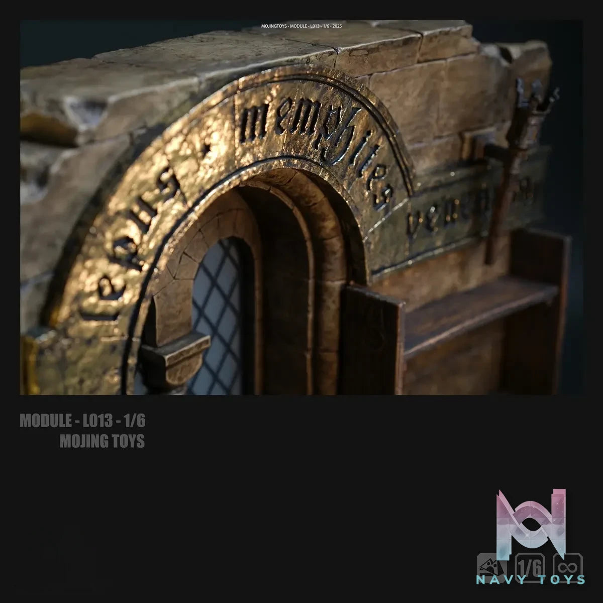MOjingToys – 1/6 Module Series – L013 – Medieval Potion Room Scene Diorama (Licensed)