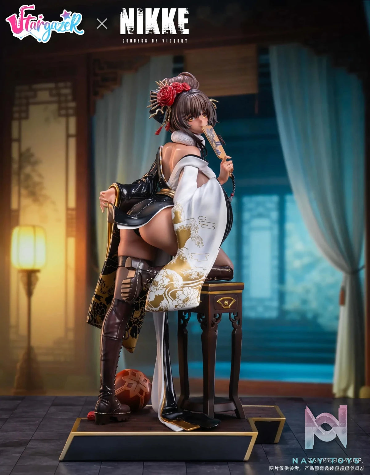 Stargazer – Goddess of Victory NIKKE Blanc White Rabbit X Noir Black Rabbit 1/4 Figure (Licensed)