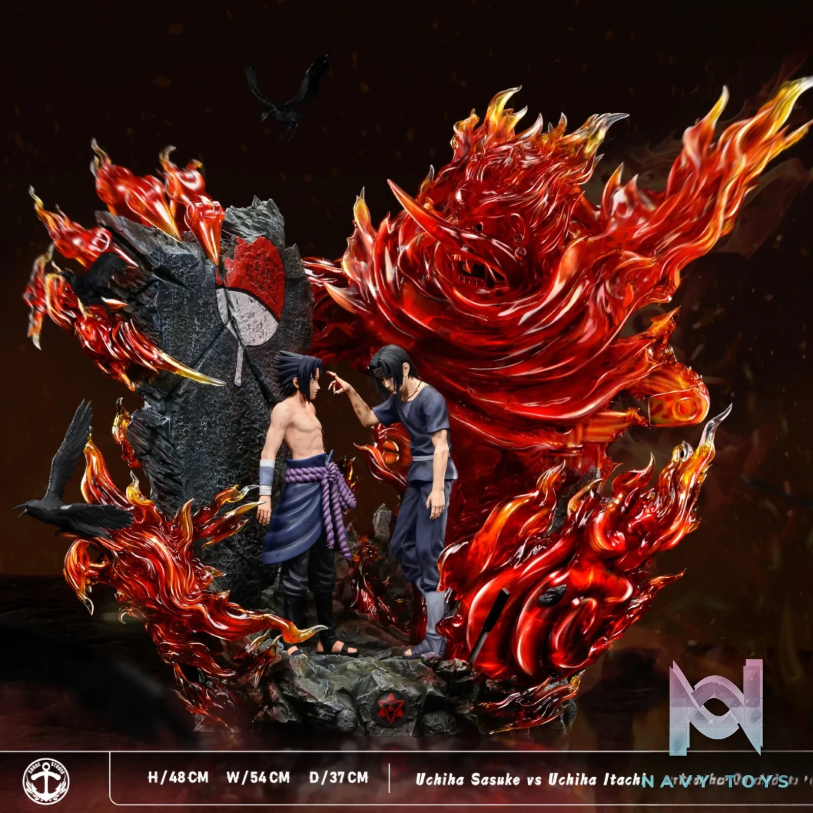 Surge Studio – Naruto Famous Scene – Battle of Brothers ********​***** vs Uchiha Sasuke