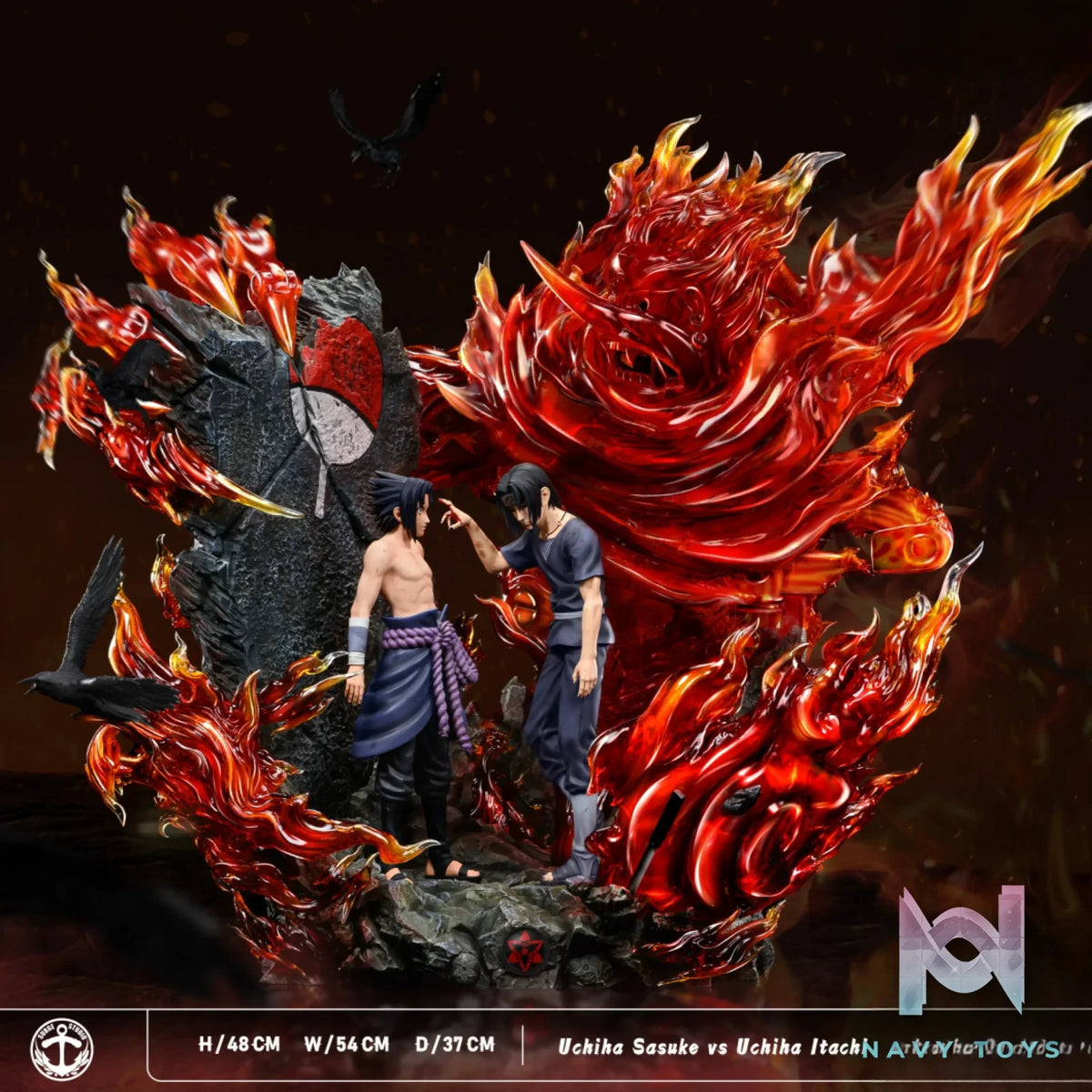 Surge Studio – Naruto Famous Scene – Battle of Brothers ********​***** vs Uchiha Sasuke