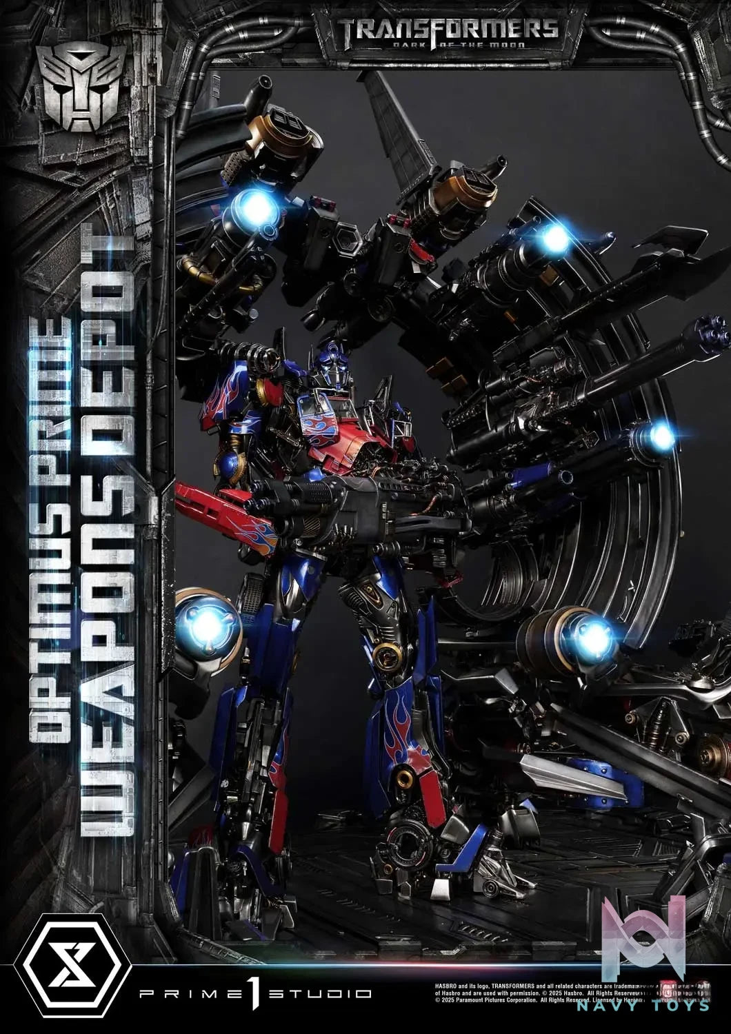 Prime 1 Studio – Museum Masterline Transformers: Dark of the Moon (Film) Optimus Prime Weapons Depot MMTFM-38 MMTFM-38S (Licensed)