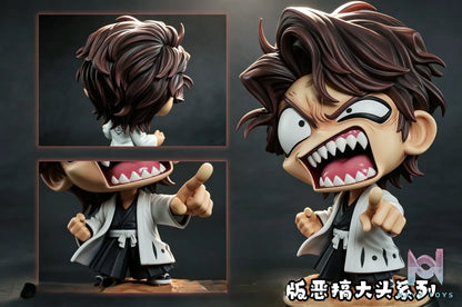 HXHENG Studio – Chibi Figure Raging Aizen x Broken Grimmjow x Frantic Ulquiorra Bleach