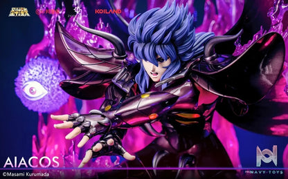 Zodiakos Studio - Saint Seiya Aiacos Masami Kurumada (Licensed) resin statue Navy Toys anime figure