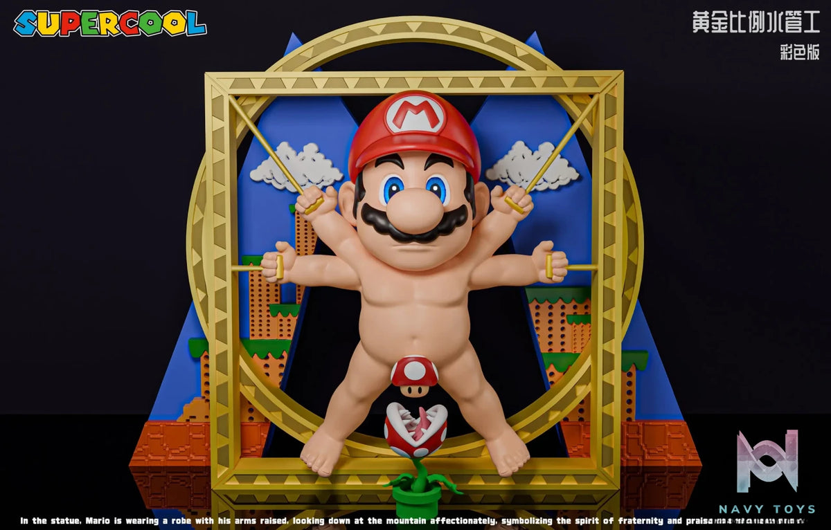 SUPERCOOL Studio – Super Mario Golden Ratio Plumber