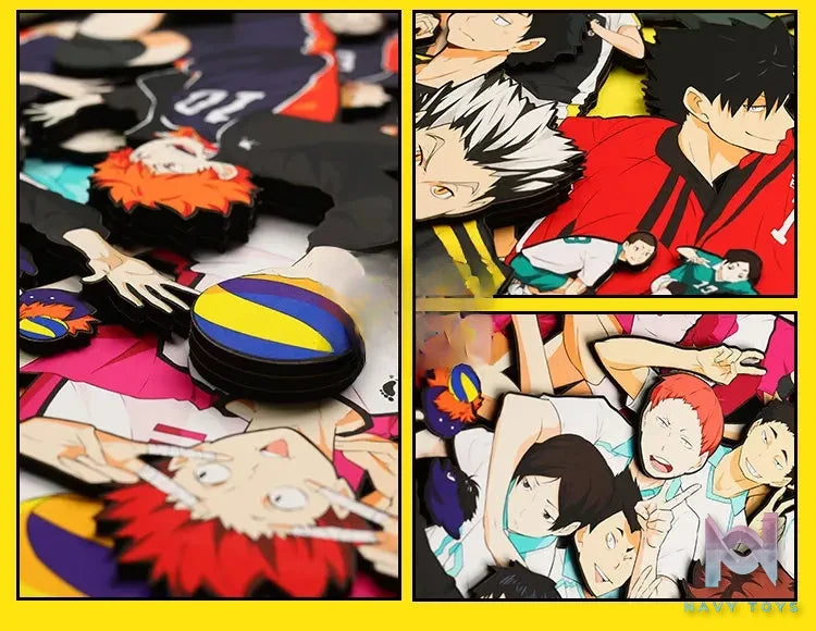 Yu Zhi Jiang Studio – Haikyu!! Multiple Characters Series #02 3D Decorative Painting Haikyu!!