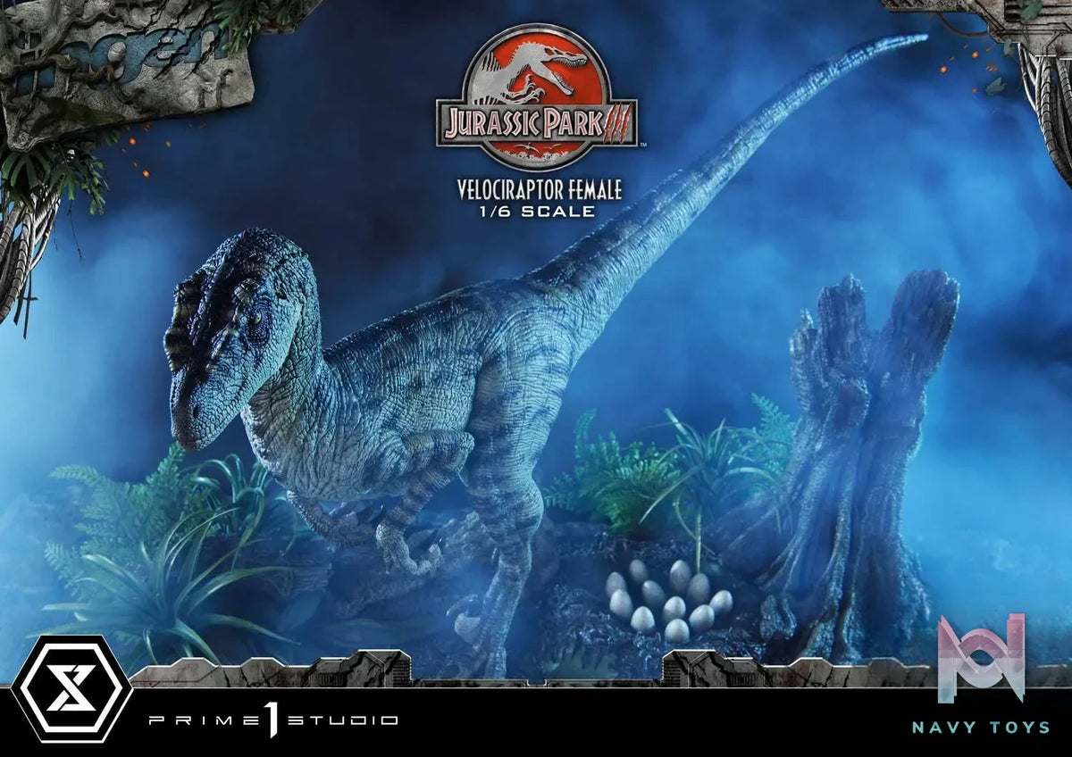 Prime 1 Studio – Legacy Museum Collection Jurassic Park III (Film) Velociraptor Female LMCJP-11 LMCJP-11S (Licensed)