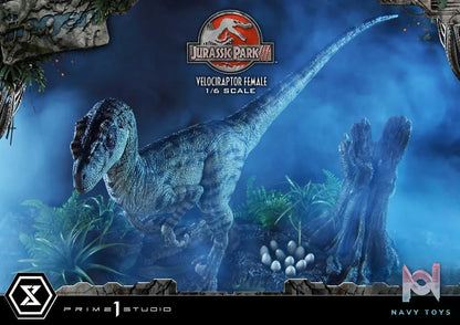 Prime 1 Studio – Legacy Museum Collection Jurassic Park III (Film) Velociraptor Female LMCJP-11 LMCJP-11S (Licensed)