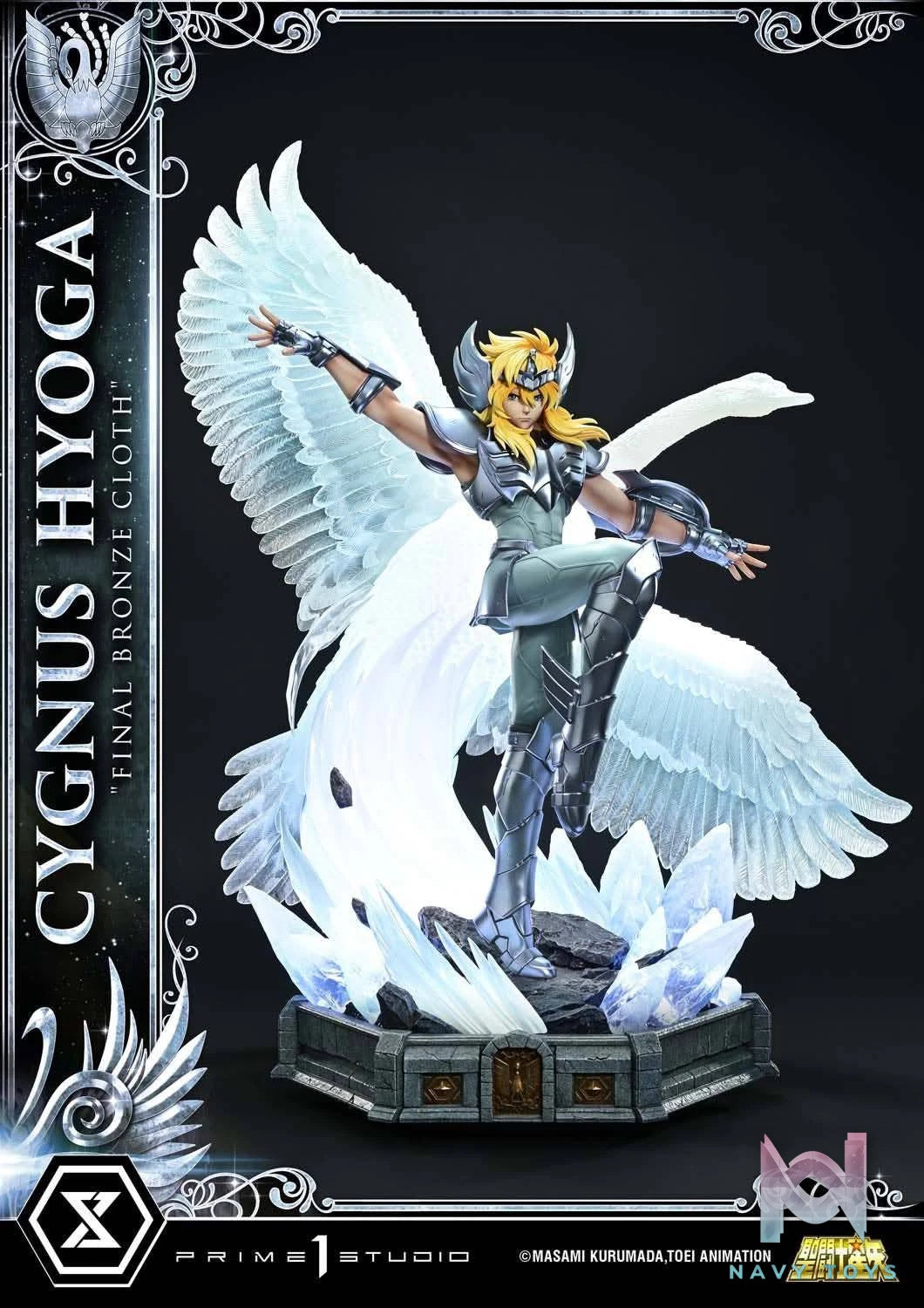 Cygnus Hyoga resin statue prime 1 studio anime figure