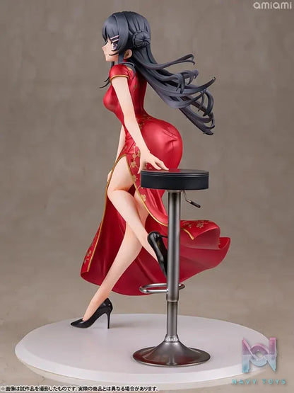 WING – Rascal Does Not Dream of Bunny Girl Senpai Mai Sakurajima Chinese Dress ver. 1/7 Complete Figure (Licensed)