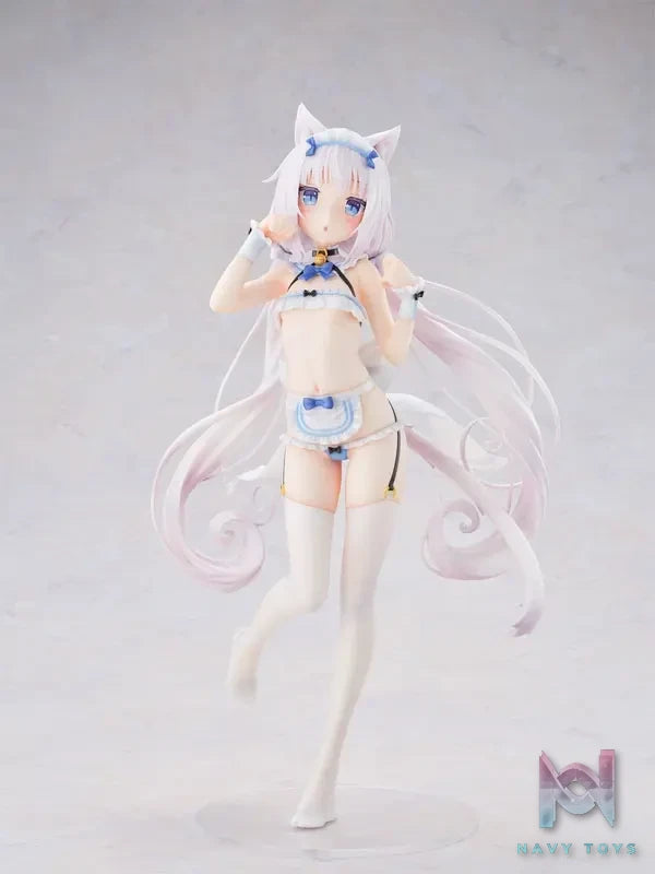 Orchid Seed – Nekopara Vanilla X Chocola Micro Bikini Maid 1/5.5 Complete Figure (Licensed)