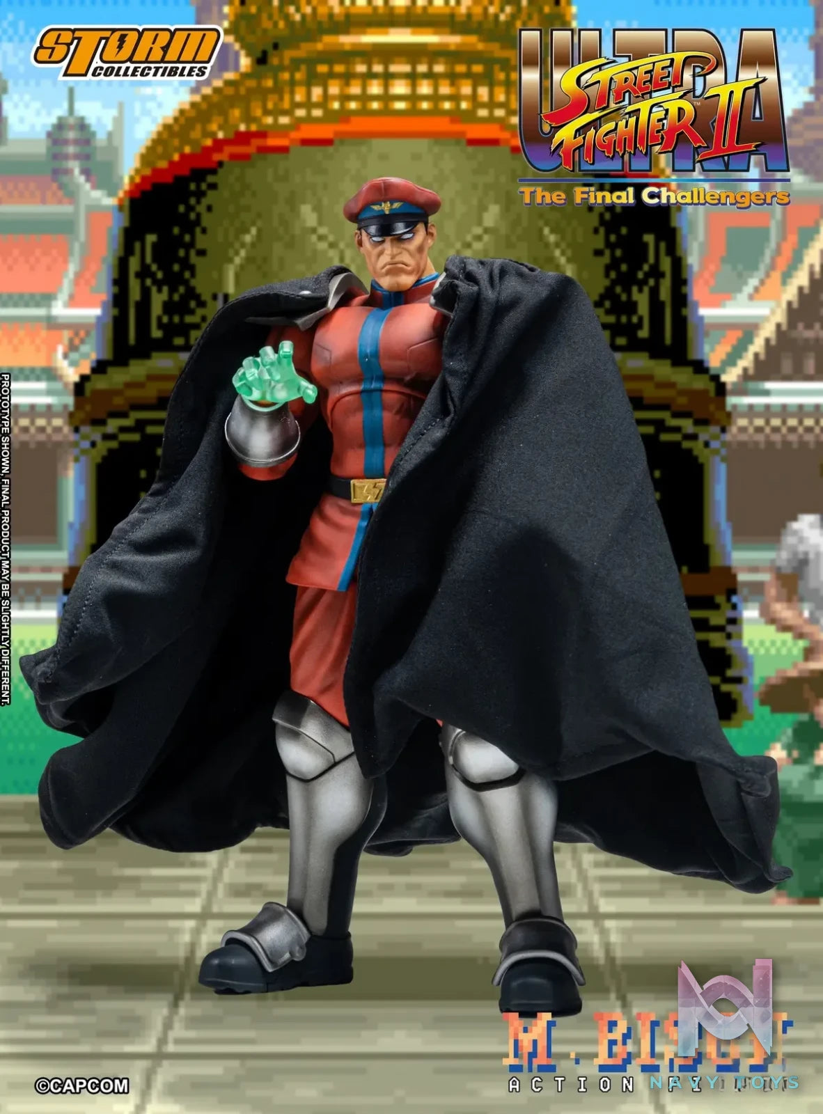 Storm Toys – ULTRA STREET FIGHTER II THE FINAL CHALLENGERS M. BISON #CPSF30 (Licensed)