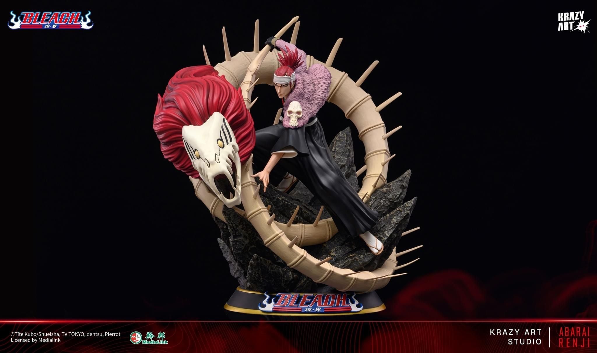 Renji Bankai - Bleach - KrazyArt resin statue Krazy art Studio anime figure