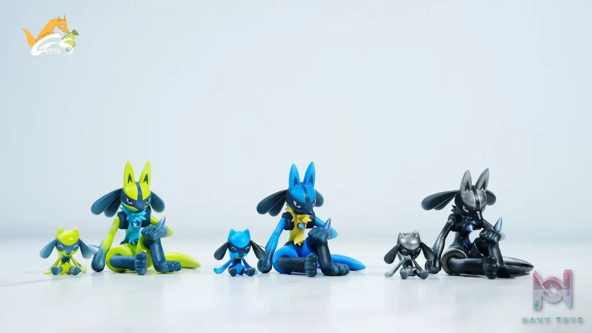 Ba Le Studio – Lucario Evolution Set Pokémon