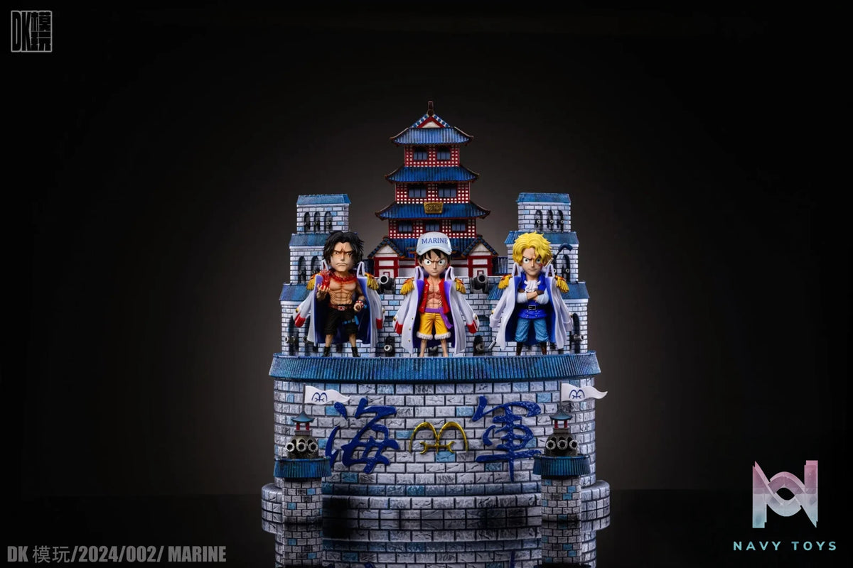 DK Studio – One Piece Luffy & Ace & Sabo