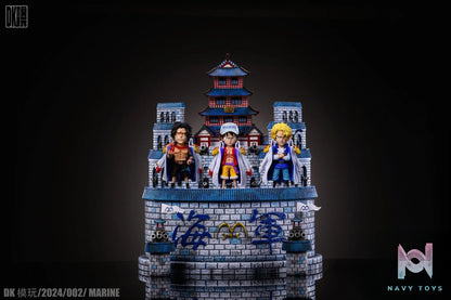 DK Studio – One Piece Luffy & Ace & Sabo