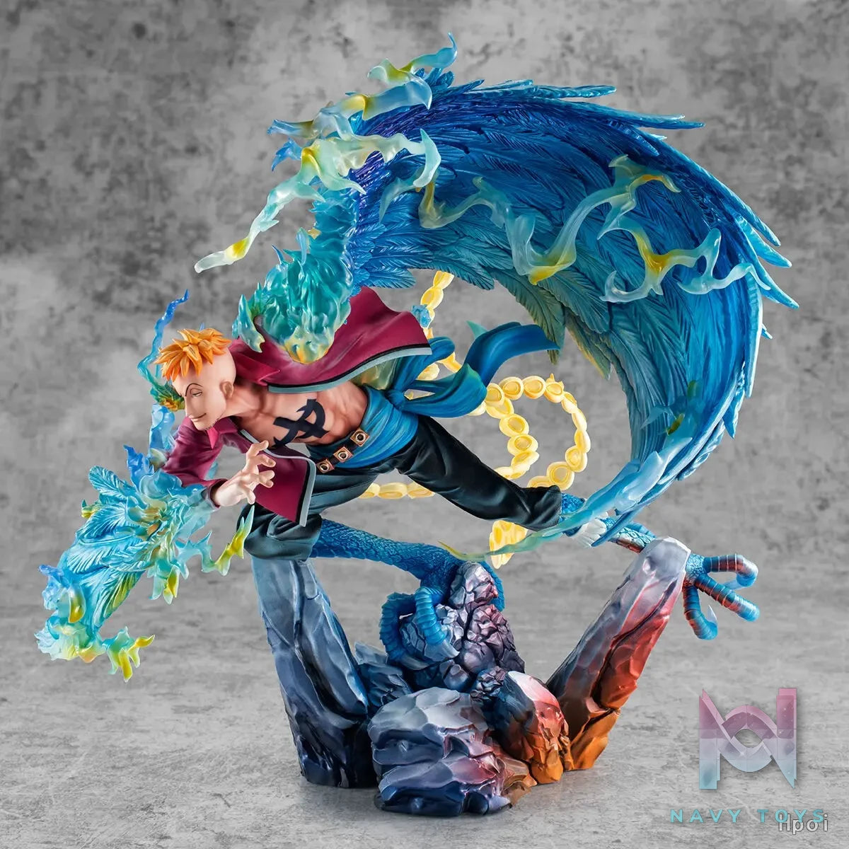 MegaHouse – One Piece Marco Portrait of Pirates “MAS-Maximum” (Licensed)