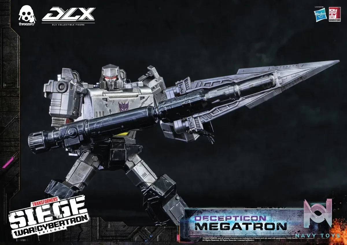 Threezero – Transformers: War for Cybertron DLX 10-inch Megatron (Licensed)