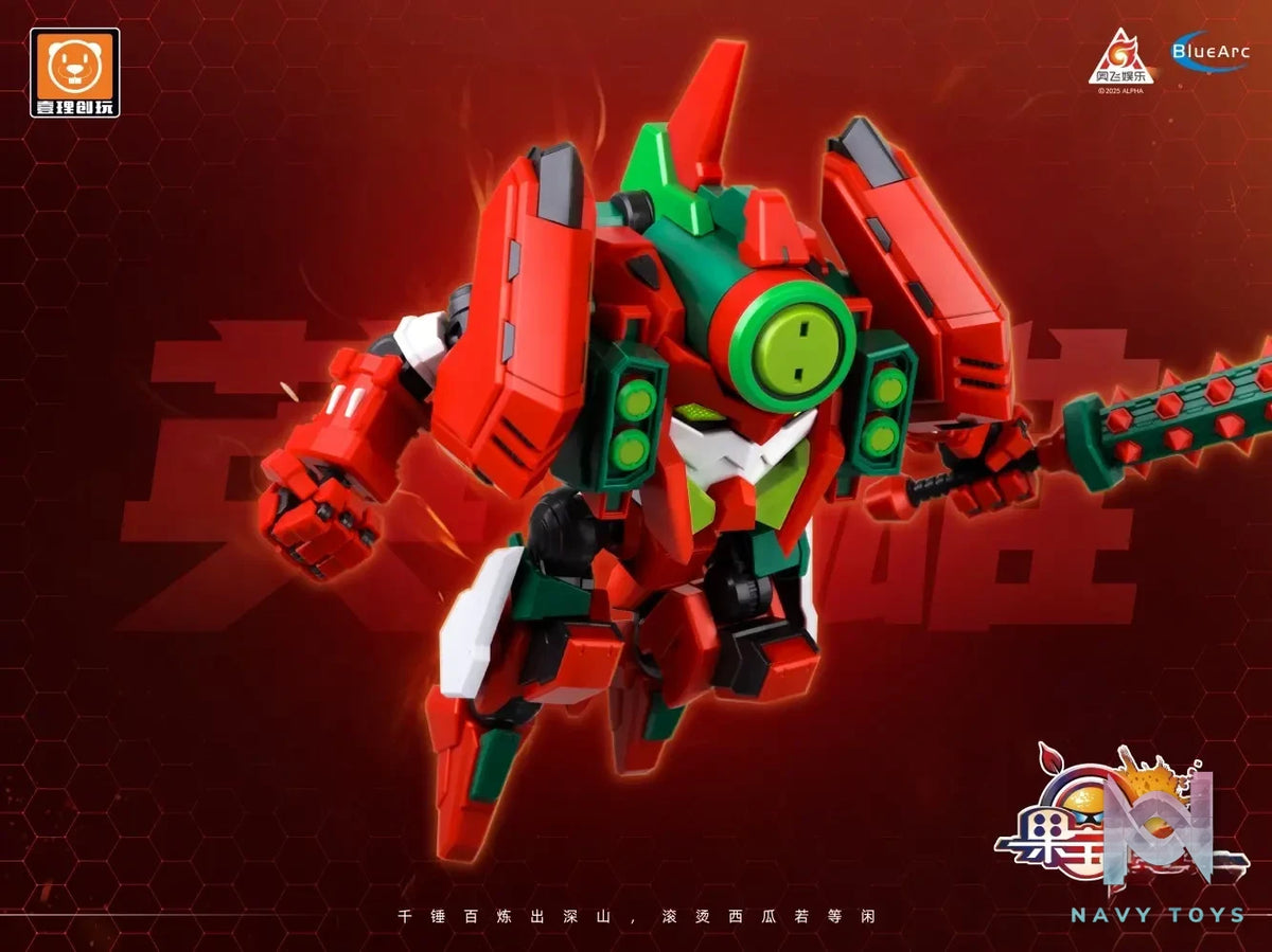Yi li Chuang wan – Fruity Robo Melon GUARDIAN Assembly Model (Licensed)