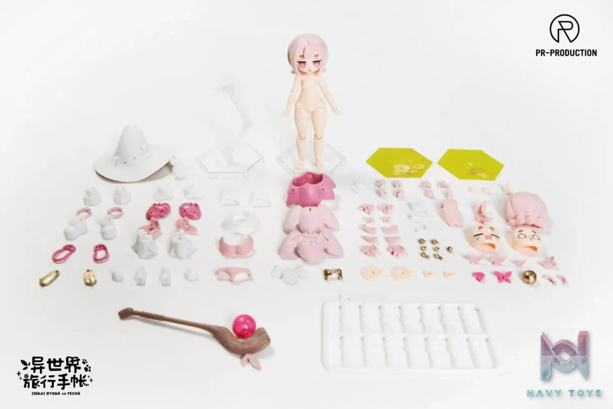 PR-PRODUCTION – Isekai Ryoko no Techo 02 Newbie Wizard Mars Stock Plastic Model Kit (Different Color Version) (Licensed)