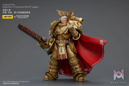 JOYTOY Studio – Warhammer ‘The HorusHeresy’ Imperial Fists Rogal Dorn, Primarch of the Vllth Legion JT8865 (Licensed)