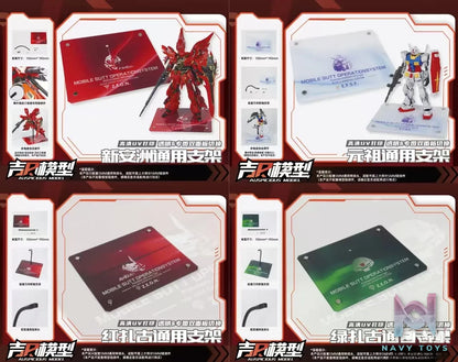 ALISPICIOUS MODEL Studio – Gundam Series Acrylic HD UV printing universal bracket platform
