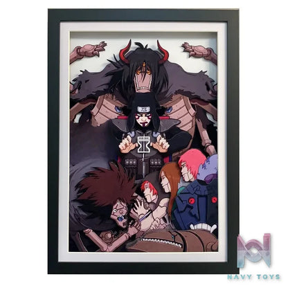 KALA HOME Studio – Kankuro 3D Decorative Painting Naruto