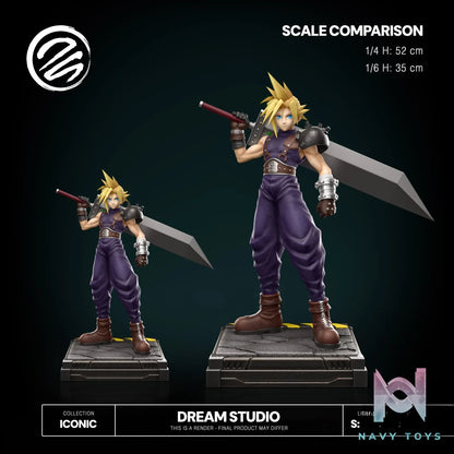 Dream Studio – Final Fantasy OG Cloud FFVII 2.0