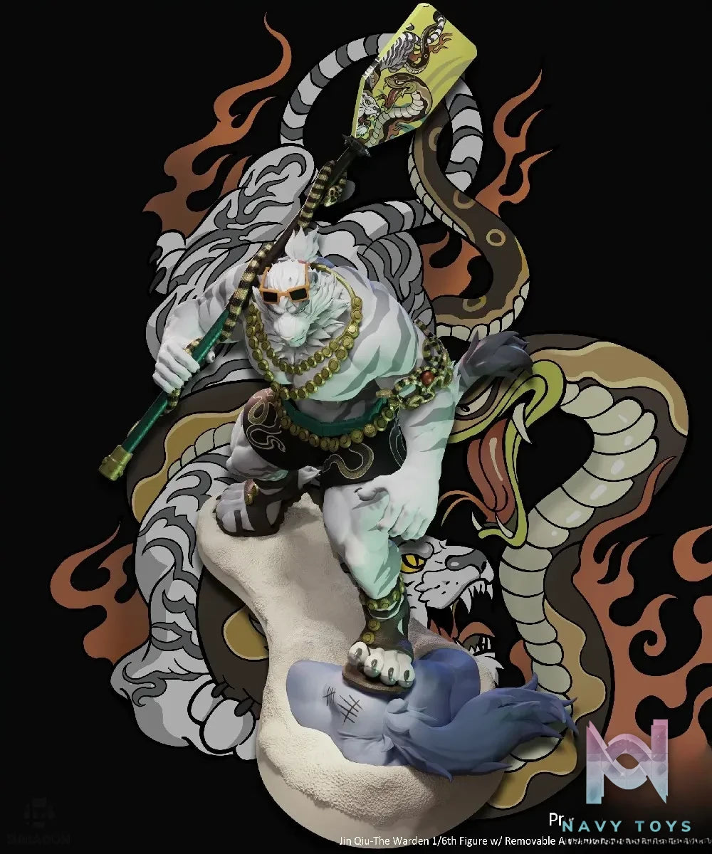 Shibadon Studio – Original White Tiger (Licensed)