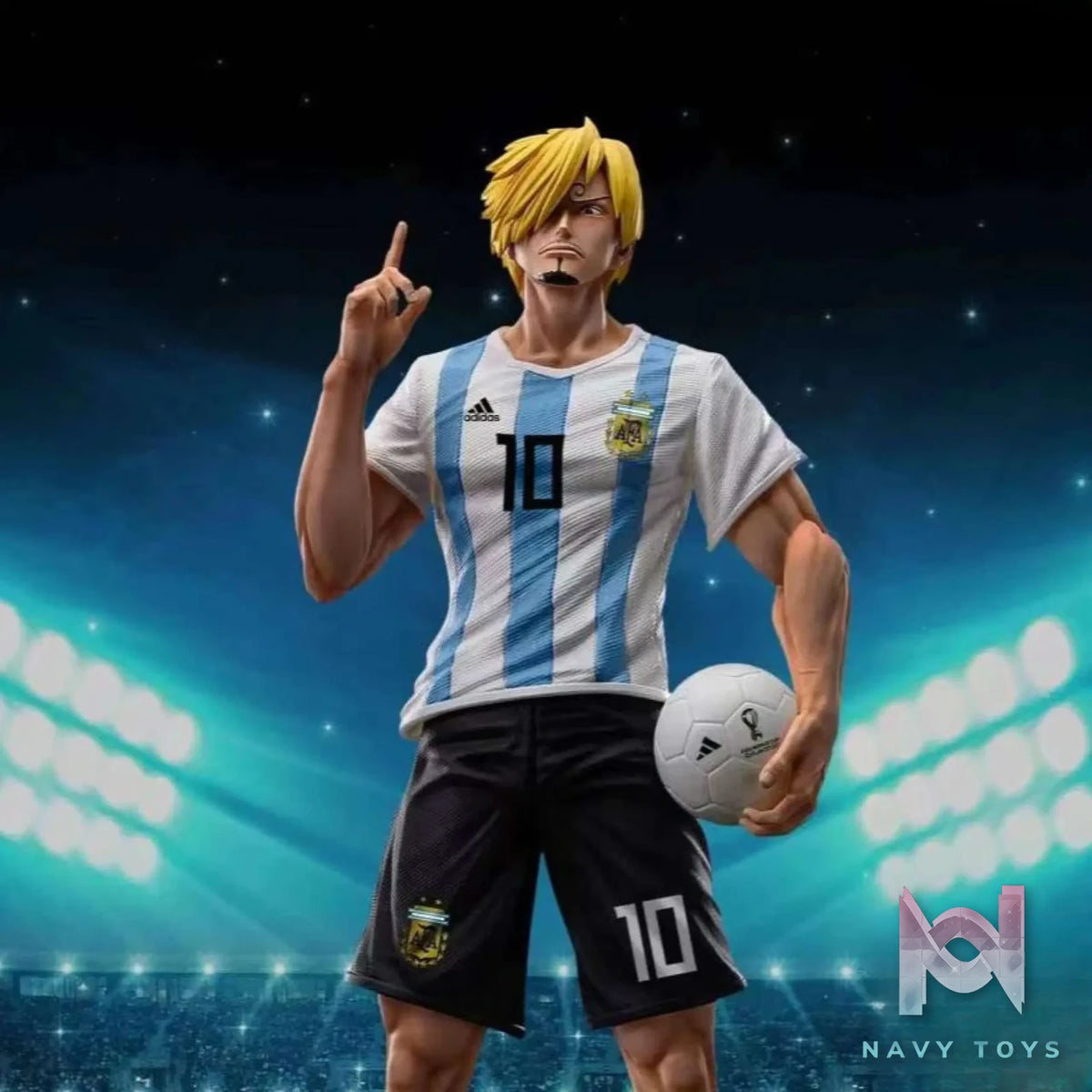 712N Studio – One Piece World Cup Sanji COS Messi