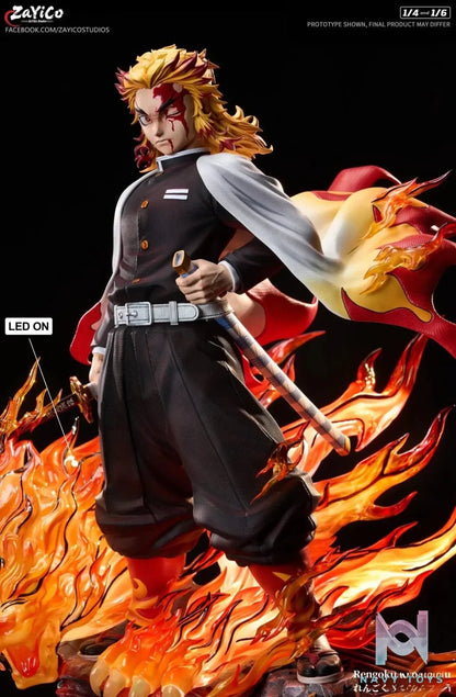 Flame Hashira Kyojuro Rengoku - Demon Slayer - Zayico Studio resin statue Navy Toys anime figure