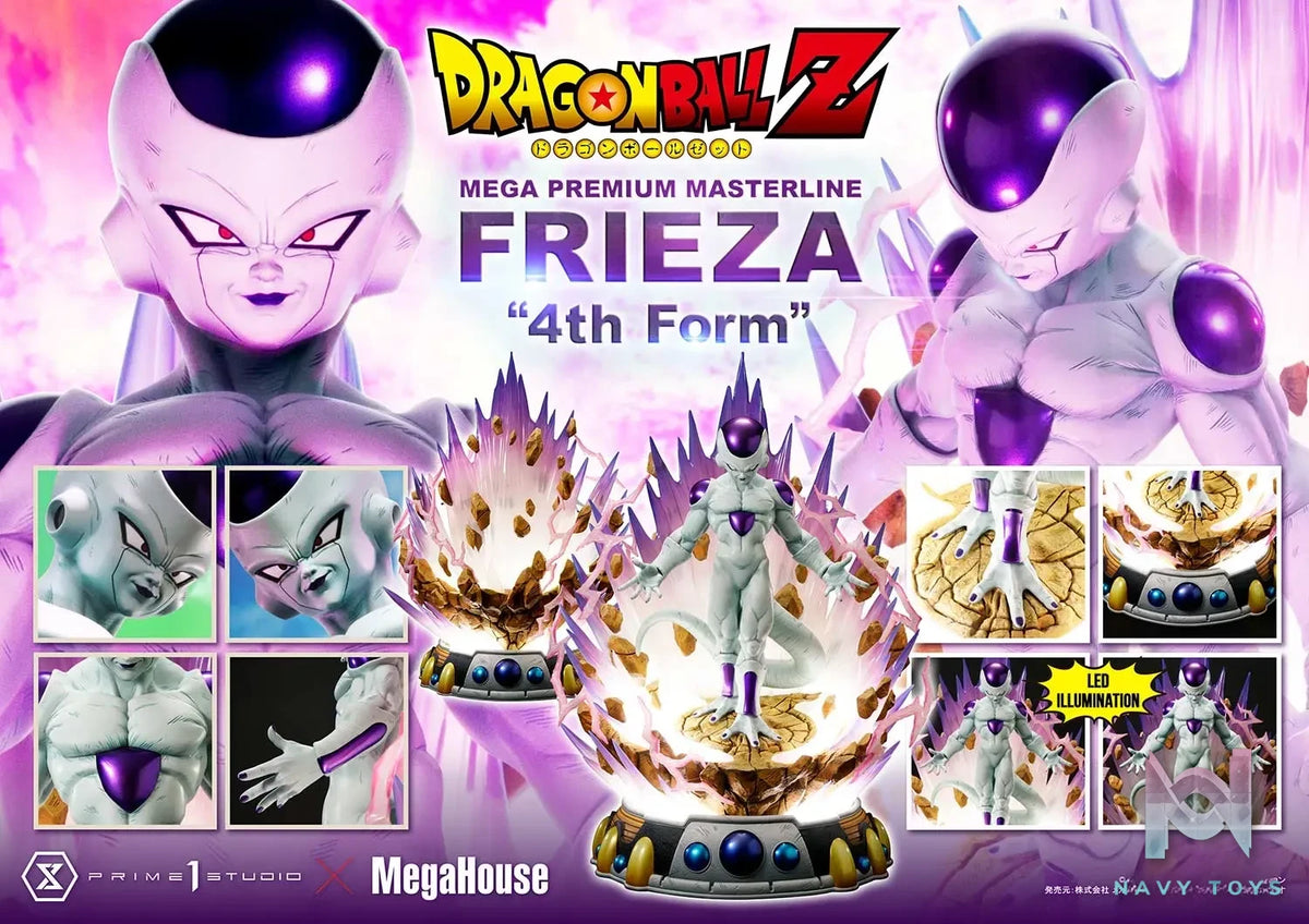Prime 1 Studio – Mega Premium Masterline Dragon Ball Z Frieza 4th Form MPMDBZ-03 MPMDBZ-03S (Licensed)