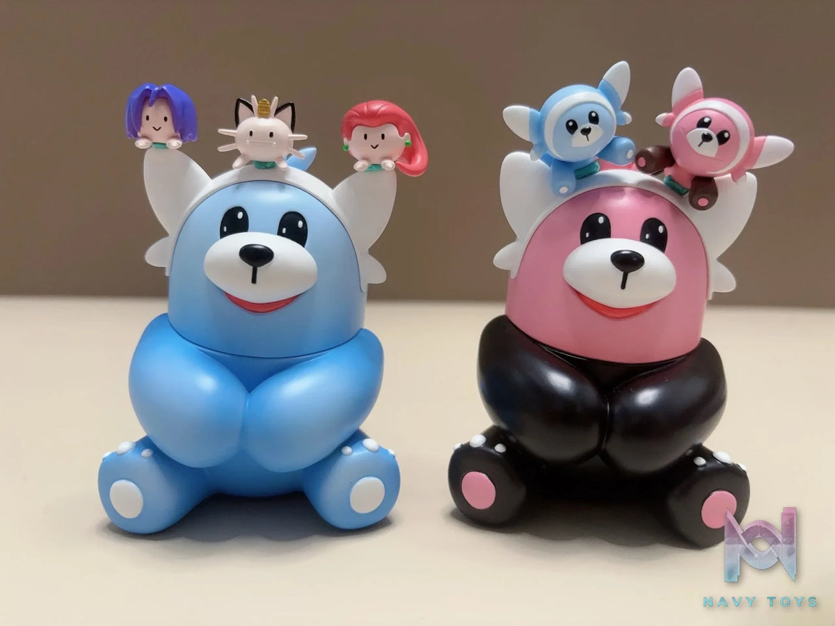 Rocket Team Studio – Pokémon 1/20 Stufful Evolution Line