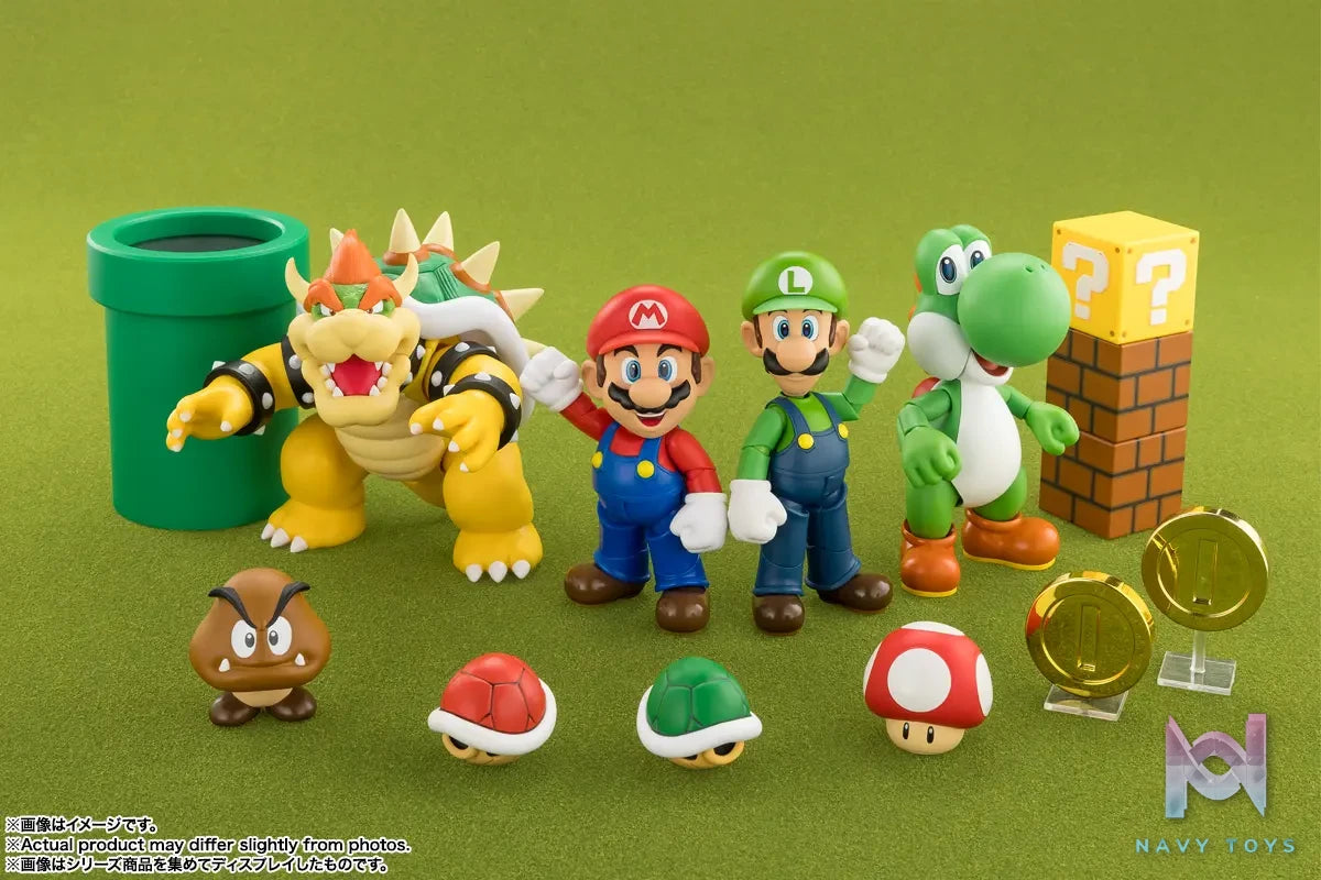 BANDAI SPIRITS – S.H.Figuarts Mario SUPER MARIO (Licensed)