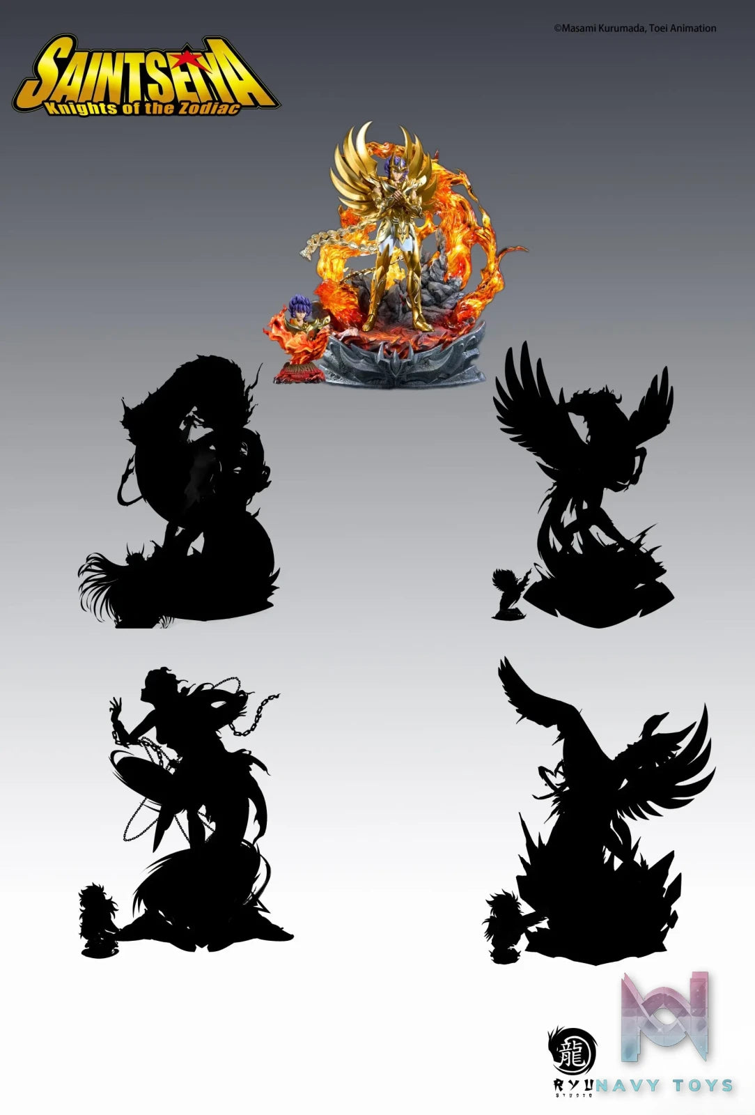 Ryu Studio – Saint Seiya Phoenix Ikki 1/4 scale statue (Licensed)