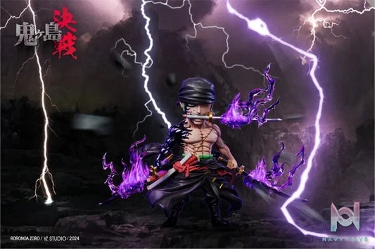YZ Studio - One Piece Onigashima Decisive Battle Series 16 Enma Roronoa Zoro resin statue Navy Toys anime figure