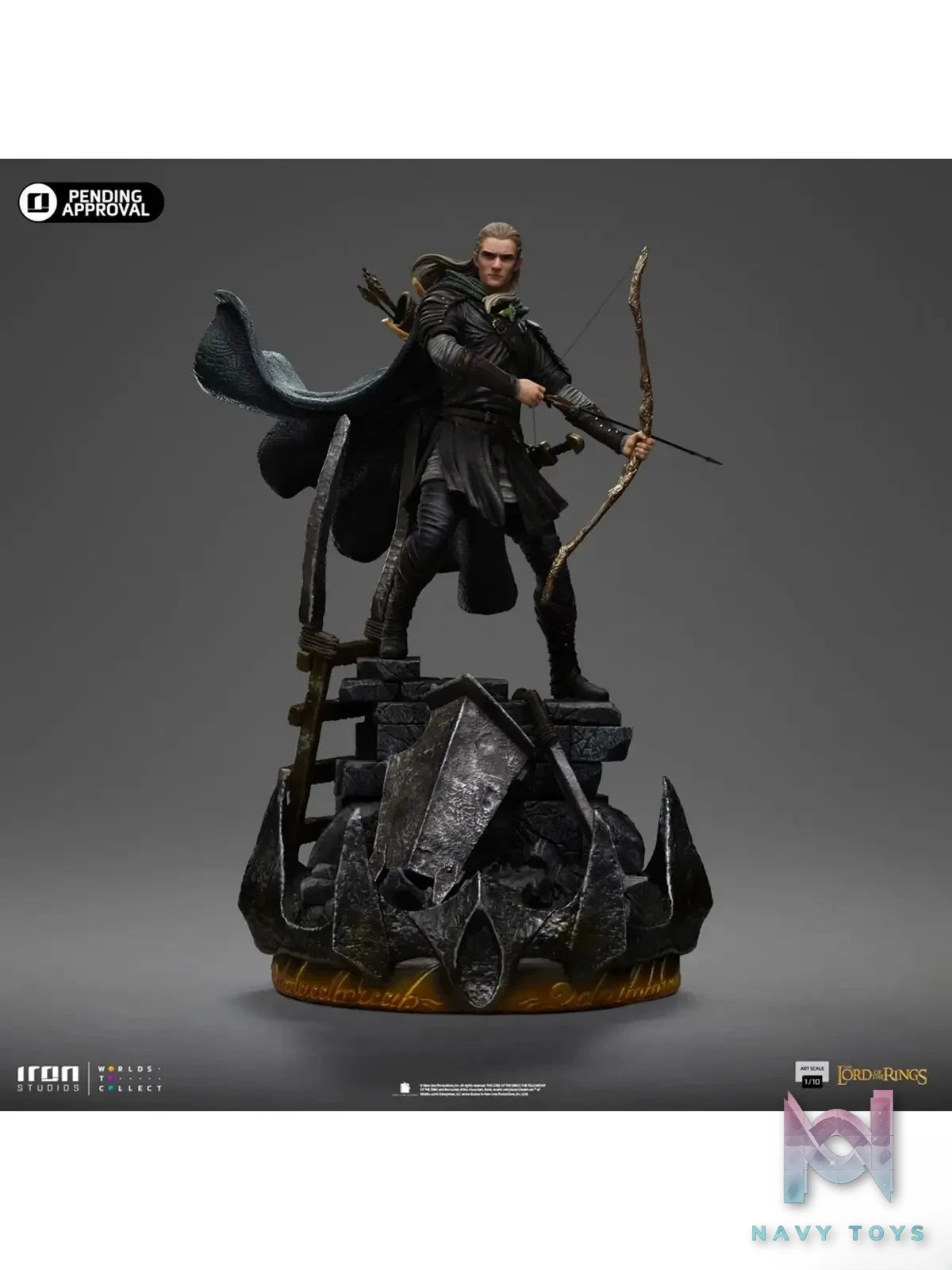 Iron Studio – The Lord of the Rings Statue Legolas Unleashed WBLOR111424-10 (Licensed)