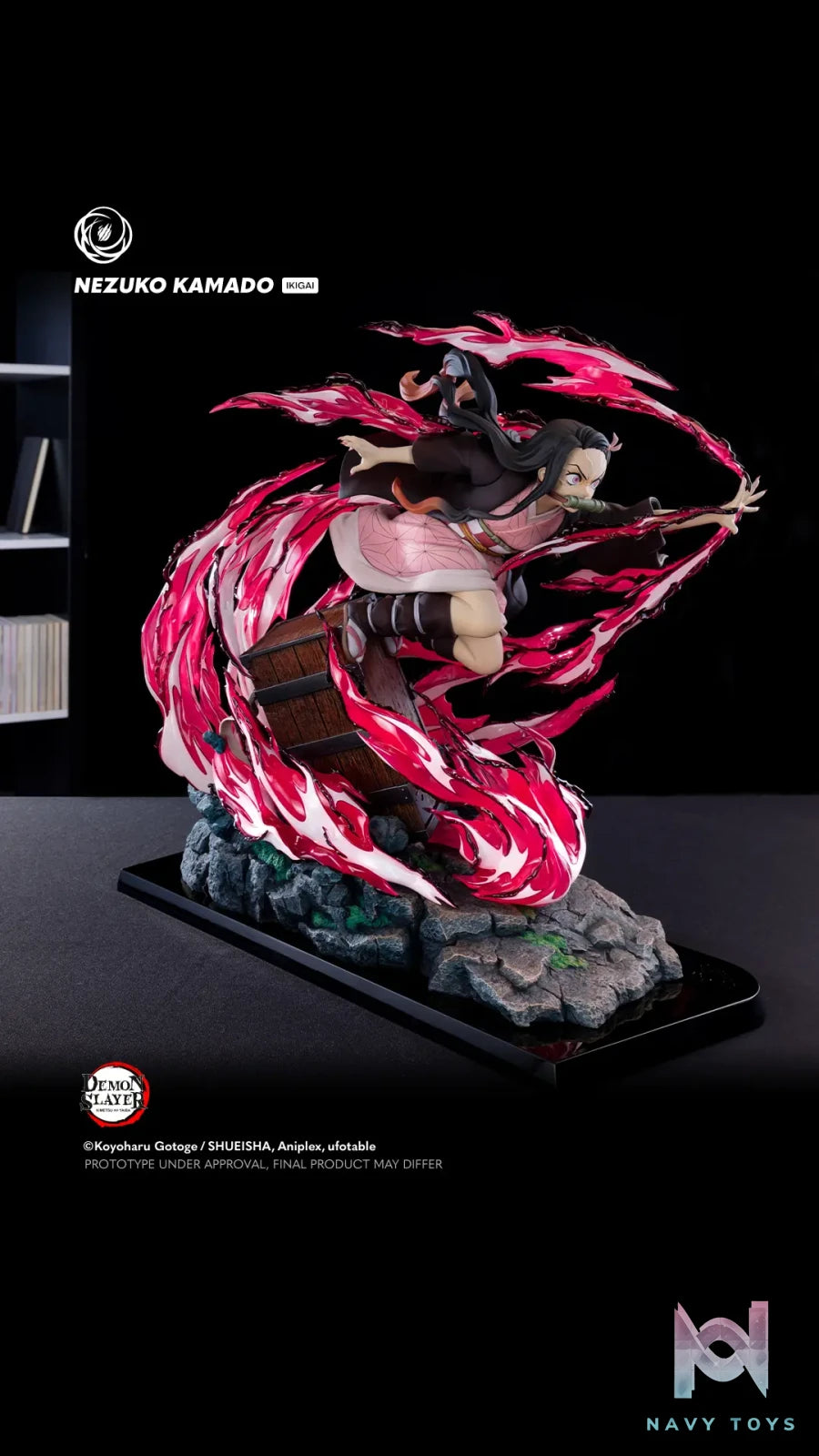 Tsume Studio - Demon Slayer: Kimetsu no Yaiba Nezuko Kamado IKIGAI (Licensed) resin statue Navy Toys anime figure